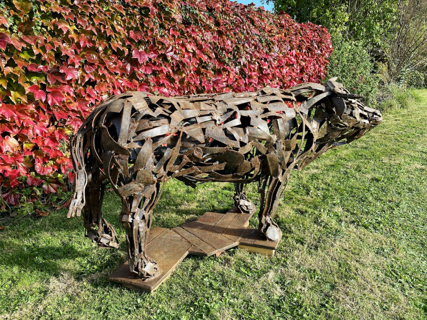 Toro Grande 2018 Welded steel, unique piece - Height : 34,64 in