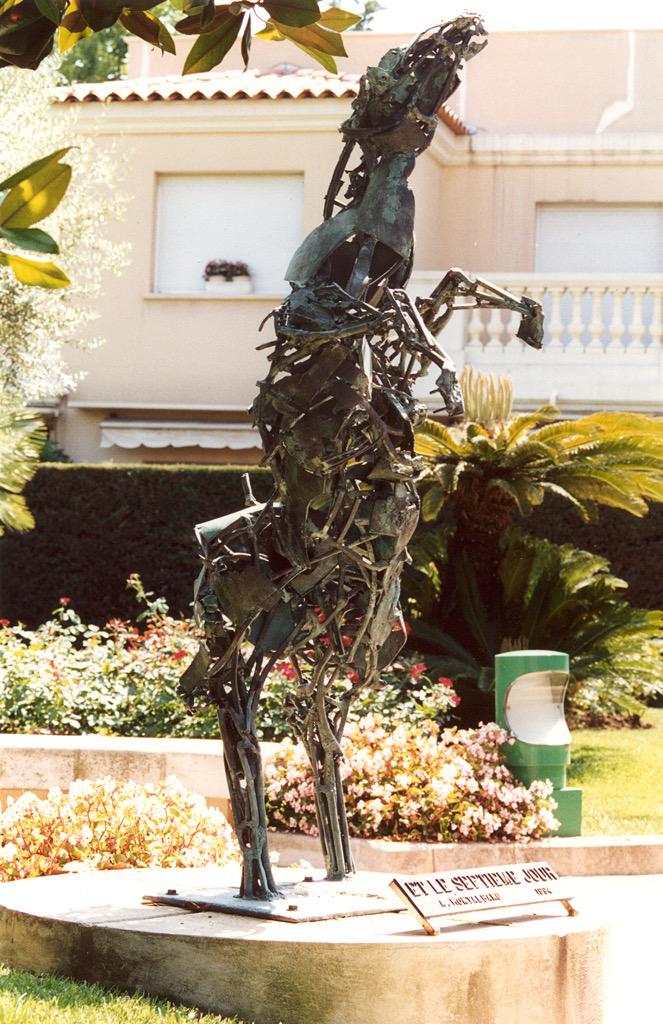 Et le septième jour... - Bronze soudé