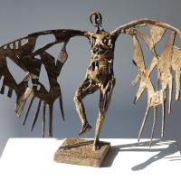 Ange XXVII 2008 Bronze, pièce unique - Hauteur : 31 cm