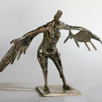 Angioletto mio  2016 Bronze soudé, pièce unique - Hauteur : 20,5 cm (Coll. privée)