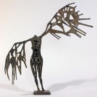 L'Annonciation  2012 Bronze, pièce unique - Hauteur : 57,5 cm