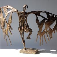 Ange XXVII 2008 Bronze, pièce unique - Vue de dos