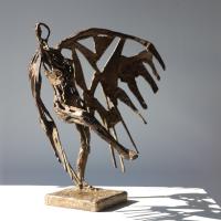 Ange XXVII 2008 Bronze, pièce unique - Hauteur : 31 cm
