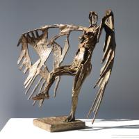 Ange XXVII 2008 Bronze, pièce unique - Hauteur : 31 cm