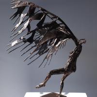 Ange XXII 2006 Bronze, pièce unique - Hauteur : 58 cm (Coll. privée)