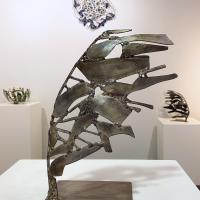 Vue de l'exposition à la Galerie Mary-Ann, Mâcon 2024