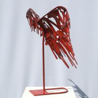 Les ailes du Désir 2021 - Acier soudé, peint - 51,5 x 70,5 x 27 cm