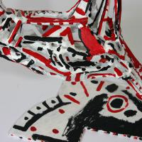 La ruade - Bronze soudé, peint P.U. - Détail