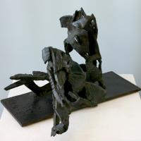 Femme assise  1996 Bronze, pièce unique - Hauteur : 19,5 cm