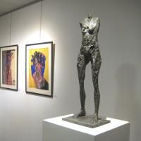 Demoiselle - Vue de l'exposition Galerie Mary-Ann, Mâcon