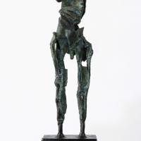 Homme debout II  1996 Bronze, pièce unique - Hauteur : 30 cm (Coll. privée)