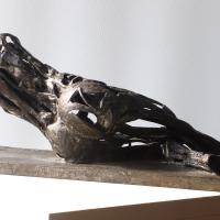 Femme allongée 2004 Bronze, pièce unique - Hauteur : 15,5 cm