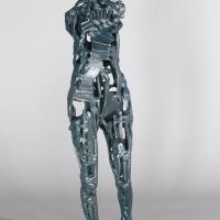 Petite Muse 2024 Acier soudé peint et patiné - 33,5 x 10 x 9 cm