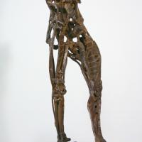 Présence céleste II  2000 Bronze soudé, pièce unique - Hauteur : 36 cm