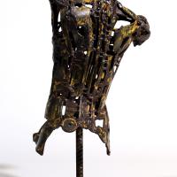 Titan 2022 Acier soudé patiné - 39 x 23 x 13 cm