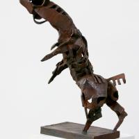 Extension III  2005 Bronze P.U. - Hauteur : 37,5 cm