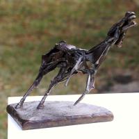 Au-delà du destin 2000 Bronze P.U. - Hauteur : 19,5 cm