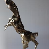 Extension II 2005 Bronze P.U. - Hauteur : 43 cm