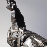 Cheval avant le départ - Détail