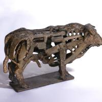 Mon voisin  2016 - Bronze soudé P.U. - Hauteur : 20 cm