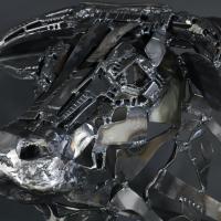 Tête de taureau 2019 - Détail (Collection privée)