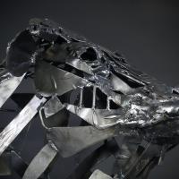 Tête de taureau 2019 - Détail (Collection privée)