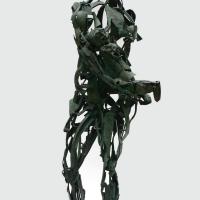 Maternité  1996 Bronze soudé P.U. - Hauteur : 2,40 m