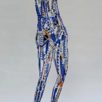 Vénus du Sud  2009 Bronze soudé, peint P.U. - Hauteur : 1,75 m