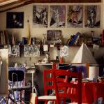 Atelier rue Bichat, Paris 10ème - 1988