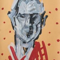 Ada 1992  Acrylique sur papier - 70 x 50 cm