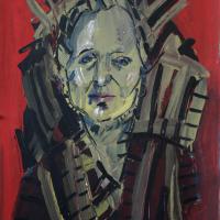  Katia 1992 Acrylique sur papier - 70 x 50 cm