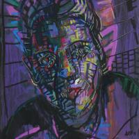  Maria 1991 Acrylique sur papier - 70 x 50 cm