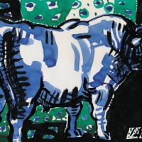 C'est à moi que tu parles ? 2016 Encre sur papier - 18,5 x 28,5 cm (Coll. privée)