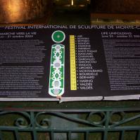 Liste des artistes exposés