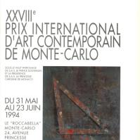 Catalogue du 28e Prix international d'art contemporain de Monte-Carlo