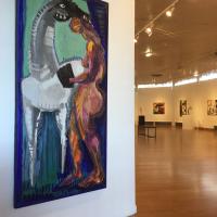 Exposition à l'Embarcadère, Montceau-les-Mines, 2019