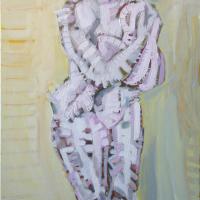 Maternité I 1995 Huile sur toile - 115,5 x 81 cm