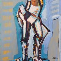 Vénus I 1994 Acrylique sur papier - 100 x 70 cm