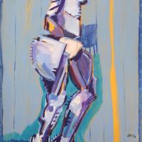 Vénus IV 1994 Acrylique sur papier - 100 x 70 cm