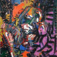 Claire II 1989 Huile sur toile - 90 x 70 cm