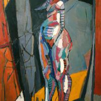 Danseuse 1988 Huile sur toile - 150 x 100 cm (Collection privée)