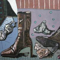 Le désir IV 2005 Huile sur toile - 81 x 100 cm