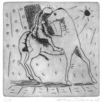 Amazone II 2007
													Pointe sèche
													Tirage à 10 exemplaires