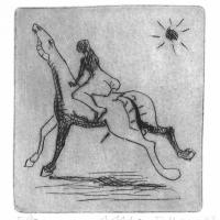 Amazone III 2007
													Pointe sèche
													Tirage à 10 exemplaires