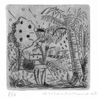 Apologie I 2007
													Pointe sèche
													Tirage à 10 exemplaires
													