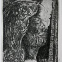 Portrait 2004 Eau forte et aquatinte
													Tirage à 10 exemplaires