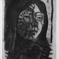 Portrait 2004
													Eau forte et aquatinte
													Tirage à 10 exemplaires