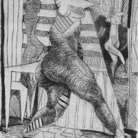 Danseuse 1988
													Pointe sèche
													Tirage à 10 exemplaires