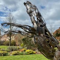 L'Indomptable 2018 Acier soudé - 198 x 123 x 52 cm