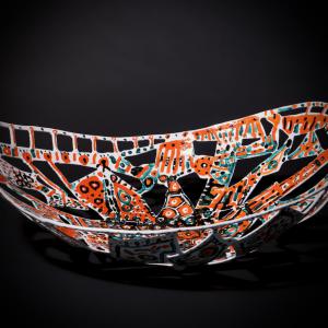 Parfum de Sicile 2021 Acier soudé, peint - 21 x 58,5 x 40,5 cm - Pièce unique - VENDU